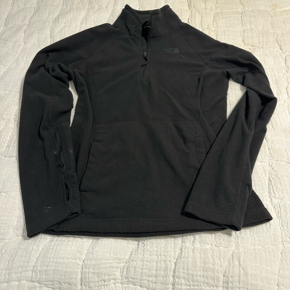 The North Face Women’s Black Zip-Up Sweater